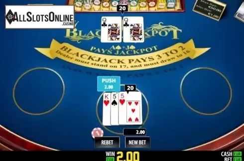 Win screen 2. BlackJackpot Pro (World Match) from World Match