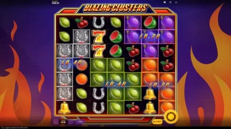 Blazing Clusters slot screenshot 2