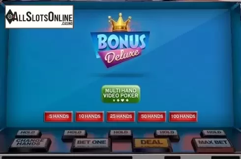 Game Screen 1. Bonus Deluxe Poker MH (Nucleus Gaming) from Nucleus Gaming