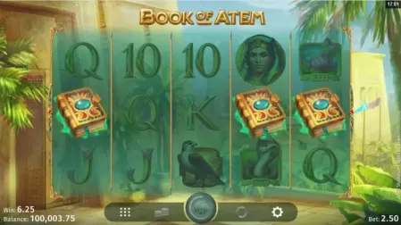 Book of Atem slot screenshot 2