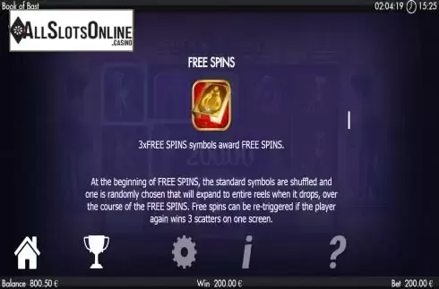 FS feature screen