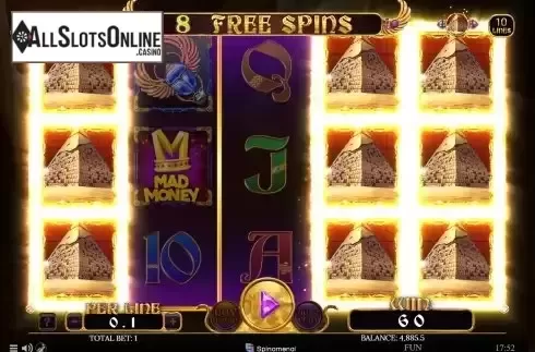 Free Spins screen 2