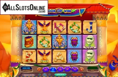 Reel Screen. Book of Win from Smartsoft Gaming