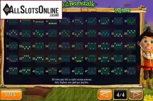 Screen8. Bounty of the Beanstalk from Playtech