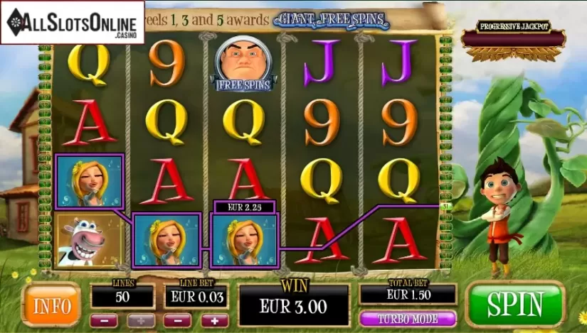 Screen9. Bounty of the Beanstalk from Playtech