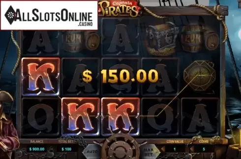 Win Screen 1. Captain of Pirates from Charismatic