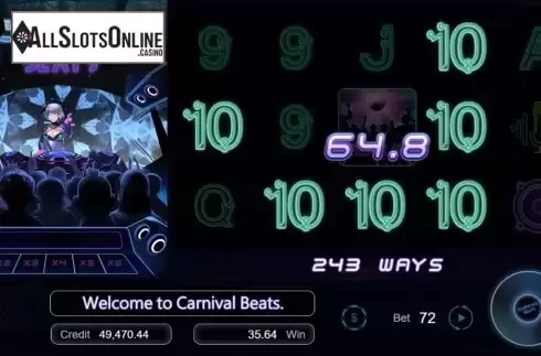 Win Screen 4. Carnival Beats from Manna Play