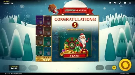 Christmas Santa slot screenshot 3