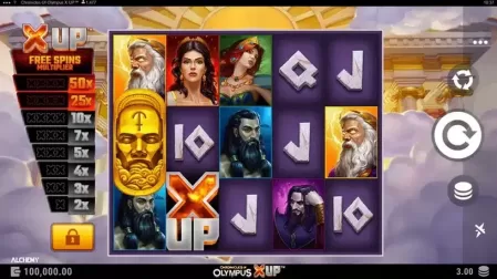 Chronicles of Olympus X UP slot screenshot 1