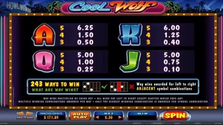 Cool Wolf slot screenshot 3
