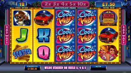 Cool Wolf slot screenshot 2