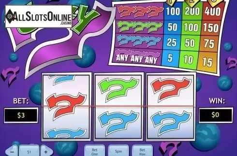 Reels screen. Crazy 7 from Playtech