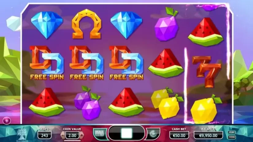 Doubles slot screenshot 1