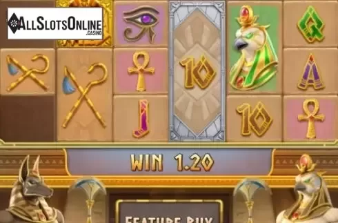 Win Screen. Egypts Book of Mystery from PG Soft