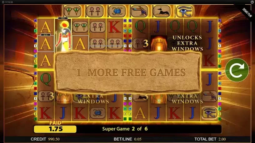 Eye of Horus Power 4 Slots slot screenshot 6