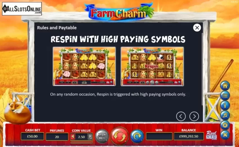 Features 2. Farm Charm from ReelNRG