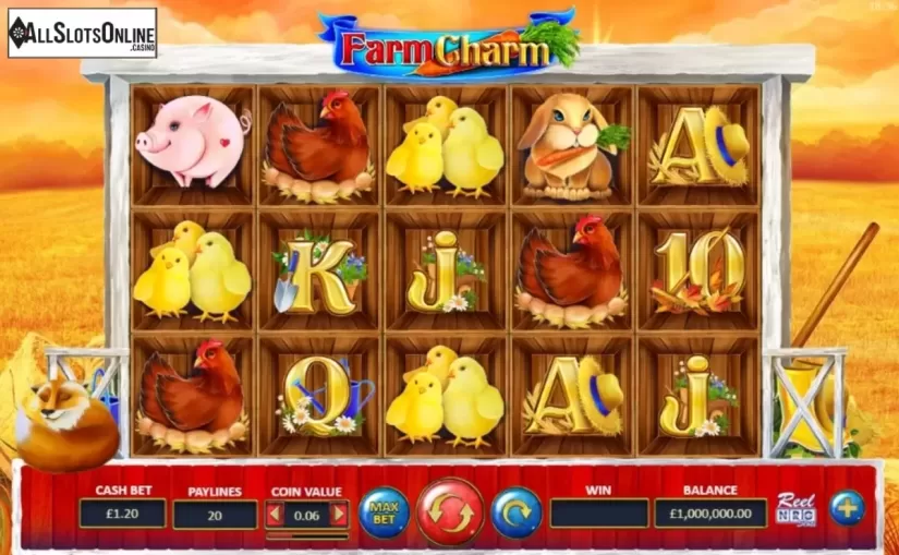 Reel Screen. Farm Charm from ReelNRG