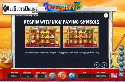 Features 2. Farm Charm from ReelNRG