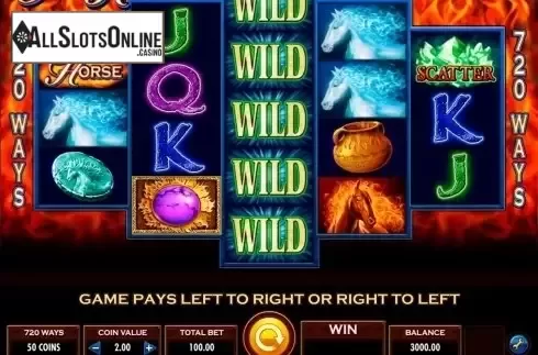 Screen9. Fire Horse from IGT