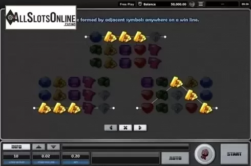 Paytable 1. Fireworks from Realistic