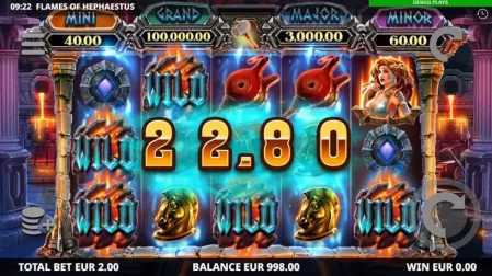 Flames of Hephaestus slot screenshot 2
