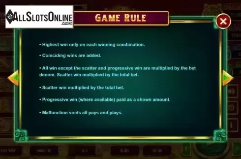 Rules Screen 2