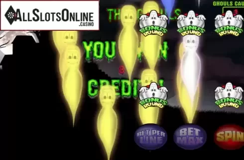 Bonus game. Ghouls Gold from Betsoft