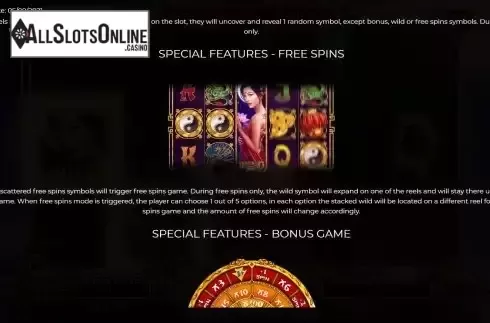 FS feature screen