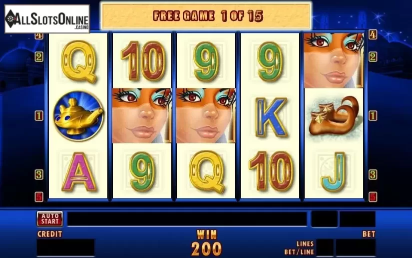 Win screen. Gold of Persia from edict