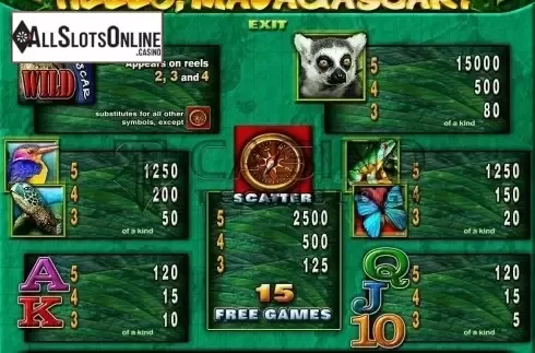 Screen4. Hello, Madagascar! from Casino Technology