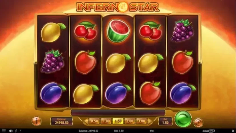 Inferno Star slot screenshot 1