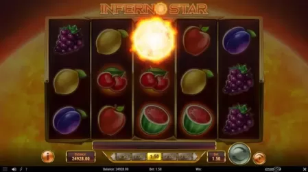 Inferno Star slot screenshot 4
