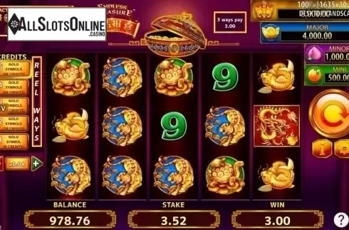Game Screen. Jin Ji Bao Xi: Endless Treasure from SG