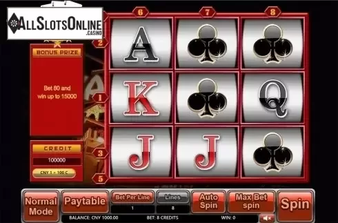 Reels screen. King Kard from Aiwin Games