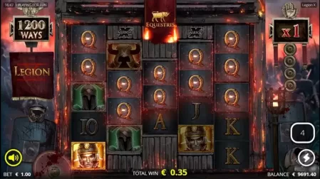 Legion X slot screenshot 4