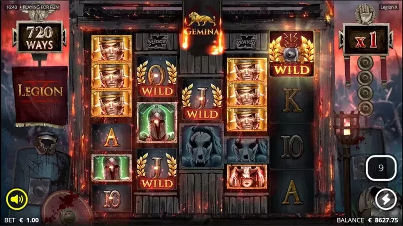 Legion X slot screenshot 7