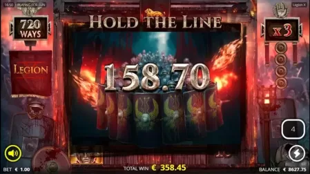 Legion X slot screenshot 9