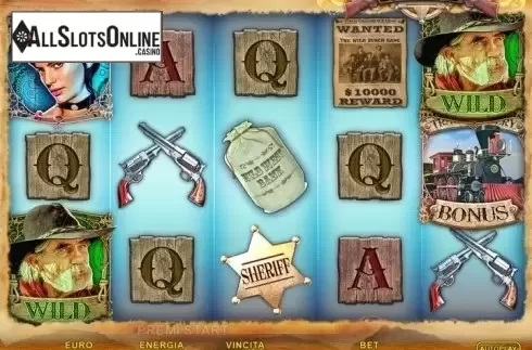 Reel Screen. Lone Wolf from Octavian Gaming
