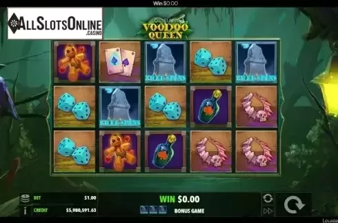 Free Spins screen