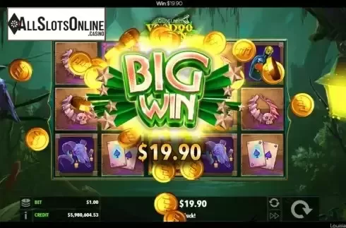 Big Win screen