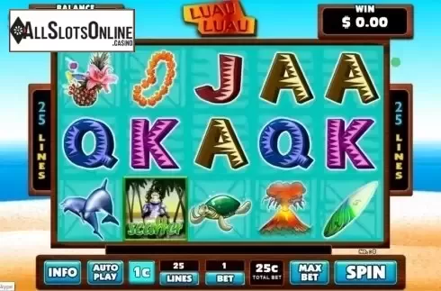 Game Screen. Luau Luau from GMW