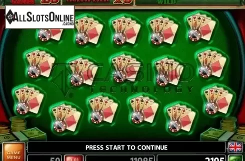 Screen4. Lucky Draw from Casino Technology