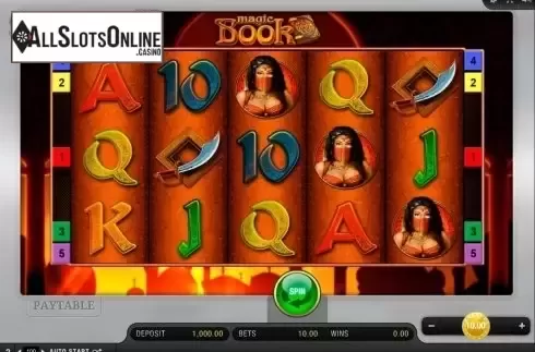 Screen3. Magic Book from Bally Wulff