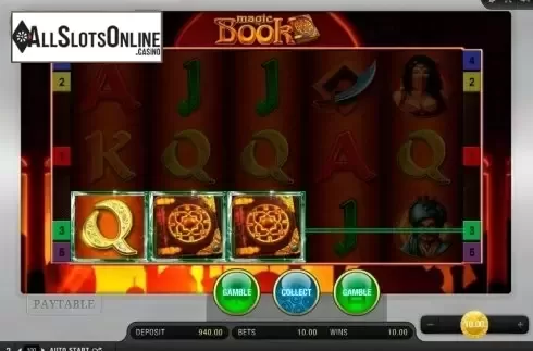 Screen6. Magic Book from Bally Wulff