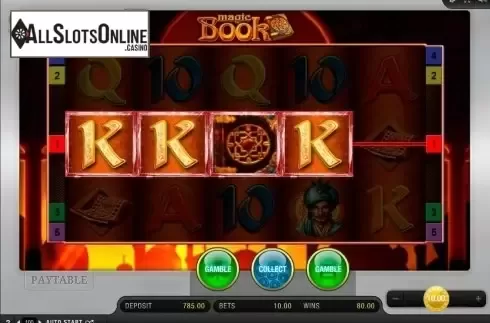Screen8. Magic Book from Bally Wulff