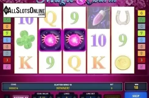 Screen 3. Magic Charm from Zeus Play