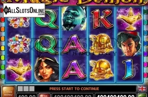 Screen2. Magic Demon from Casino Technology