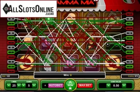 Screen5. Mamma Mia 2D from 1X2gaming