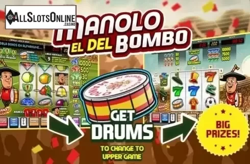 Intro screen. Manolo el del Bombo from MGA