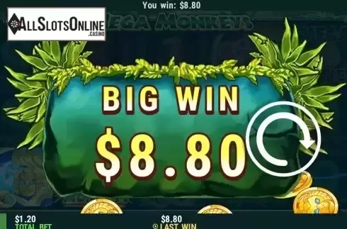 Big Win screen